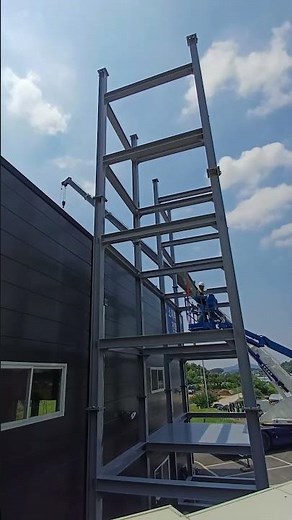 하루 만에 완성한 국내 최초 모듈형 승강기 시험장 #모듈형승강기 #국내최초 #승강기시험장 #삼성로지피아 #산업용리프트 #화물용리프트 #모듈러리프트 #물류장비 #공장자동화