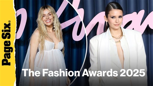 Sienna Miller, Nina Dobrev, Gwendoline Christie, Lisa Rinna and more attend The Fashion Awards 2025