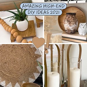 1.5M views · 6.4K reactions | Using Dollar Tree Items To Replicate High-End Decor! 狼☁️ | Liz Fenwick DIY | Facebook