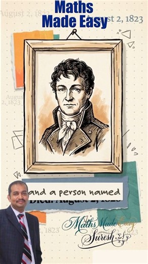 ⚡ ENG SHORT Lazare Carnot & GPS Math Made Easy! August 2 #MathsMadeEasySuresh