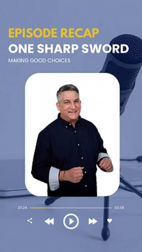 “Make good choices” sounds helpful, but it traps you in judging what’s good or bad instead of actually thinking about where you’re heading. In this #OneSharpSword episode, Dr. Wayne Pernell invites you to shift into curiosity by asking better questions: What do you think will happen if…? Every moment offers a million choices, and each one is a chance to learn, grow, and realign with the direction you want to go. For more insight on choosing with curiosity instead of judgment, watch here 👉 https
