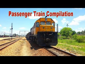 Railways Zimbabwe Passenger Train Compilation - Part One