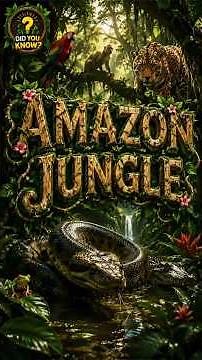 Why the Amazon Rainforest is So Important to Our Planet 🌍🌳 #amazing #nethaeuq51 #netharuqboy