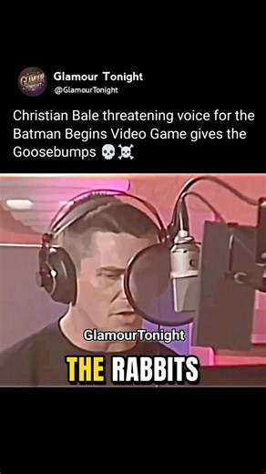 Christian Bale threatening voice for the Batman Begins Video Game gives the Goosebumps 💀☠️