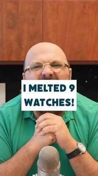 I melted 9 gold watches… and made more money than selling them. 🏆