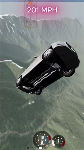 201 MPH Extreme Crash Test | Insane Speed & Realistic Damage #carcrashtest #beamngdrive