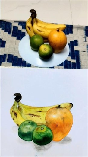 Still Life Drawing Tutorial 🎨🖌️🥰/Creative Amrita/ #shortvideo #viral #trending #goviral #amrita