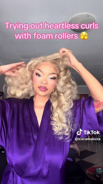 How to Use Foam Curlers for Hair: Heartless Curls Tutorial