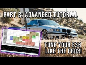 How To Tune A BMW E36: Advanced Tutorial: In Depth Logging, Making Fuel, Timing, and Vanos Changes.