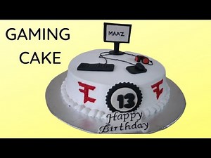 How to Make a Gaming Cake | Gaming Theme Cake Recipe