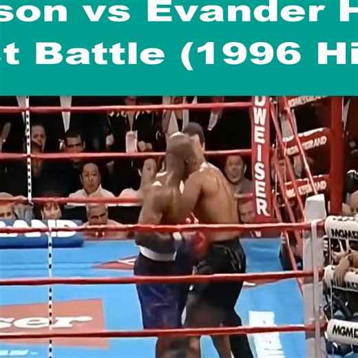 190K views · 1.9K reactions | Mike Tyson vs Evander Holyfield - The First Battle (1996 Highlights) | Boxing TV | Facebook