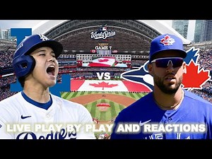 Los Angeles Dodgers vs Toronto Blue Jays Live Play-By-Play & Reactions : World Series Game 7