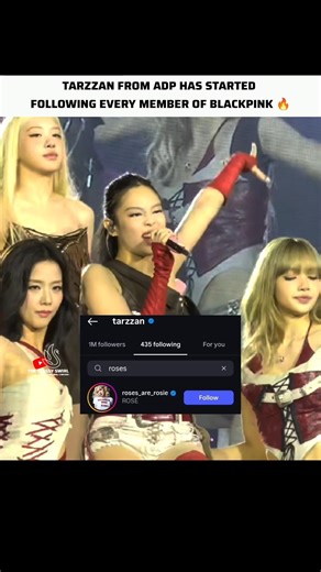 Tarzan from ADP follows blackpink 🔥#blackpink #trendingshorts #viralvideo #youtubeshorts #fypviralシ