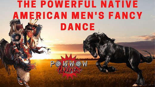 The Powerful Native American Men's Fancy War Dance