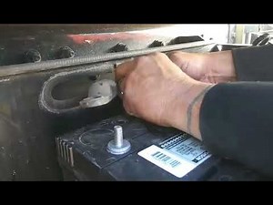 anti-theft battery lock installation
