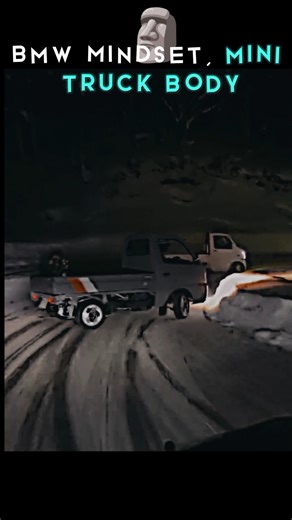 Night Drift with a Mini Truck 😈