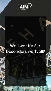 Wissen, Orientierung, Netzwerk - AIMP Academy