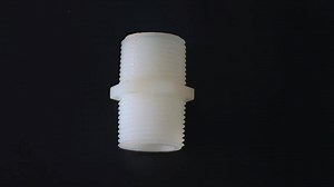 Plastic Nylon PP Pipe Fittings Straight Male 1