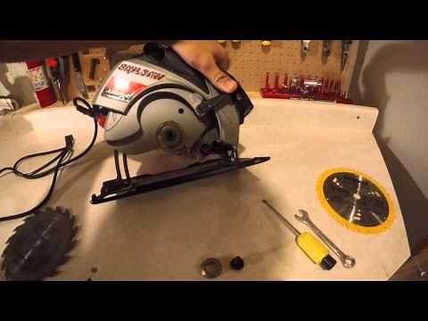How to change a Skill Saw blade