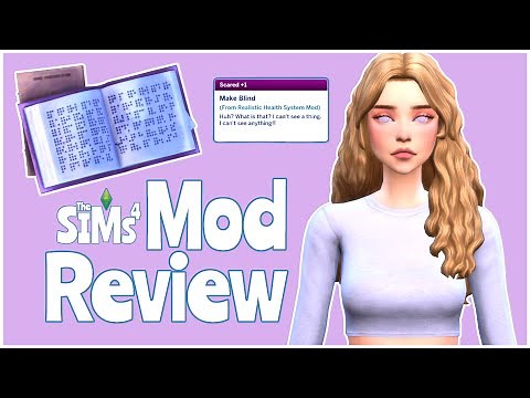 BLIND, DEAF, BLOOD TYPE AND MORE! -- Sims 4 Mod Review