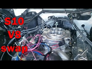 How to swap a SBC V8 into your Chevy S10 - Part 7: Brackets, Hoses and Power steering.