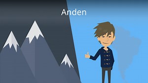 Anden • Gebirge, Lage, Landschaft und Entstehung