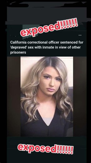 correction officer arrested 4 having s3x with inmate in front of other inmates!!!!!!