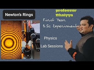 Newton's Rings: Interference | B.Sc & Engg | Physics Lab Practical Experiment | Professor Of Science