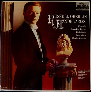Georg Friedrich Händel, Russell Oberlin - Handel Arias