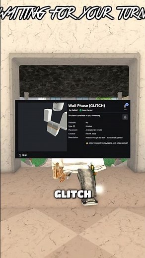 MM2 Wall Phase Glitch Tutorial #mm2 #mm2fyp #robloxfyp #roblox #murdermystery2
