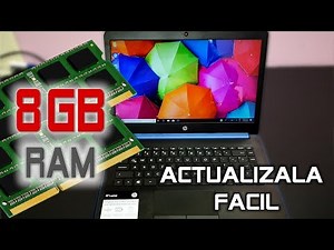 Actualiza o Cambia tu Memoria RAM a 8GB / 16GB DDR4 en Laptops HP Facilmente