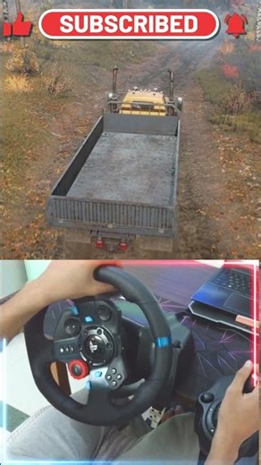 Can the GMC MH9500 survive this MUD? 🚜💨 #SnowRunner #logitechg29