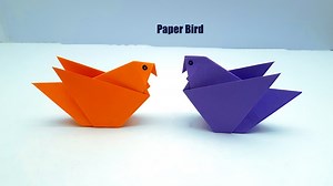 33K views · 3K reactions | Paper bird making tutorial - Animal craft | Diy paper toy #OrigamiBird #PaperCarft #AnimalCraft #EasyCrat | Mr. Creator | Facebook