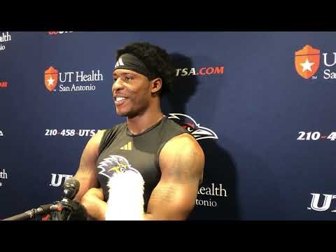 UTSA LB Jimmori Robinson Media Session 9.19.23