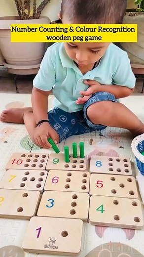 Your toddler can say 1-2-3… but can they really count?✨ 🧠✨ Make learning fun with our Colorful Number Counting Pegs! 🎨 Helps kids learn numbers, sort colors and build fine motor skills – all through play! 👶 Perfect for toddlers & preschoolers 👋 💡 Boosts early counting skills, hand-eye coordination & focus ✅ Safe, durable & easy for little hands to grip 📚 Learning Fun = Smart Playtime! 🧸 Shop now. | Babblestoys