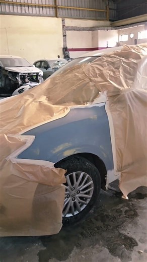 Dzire Fender Dent Repair: Sirf 10 Minute Mein! 😱🚗#shorts #automobile