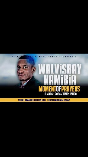1.4K views · 59 reactions | WALVIS BAY WALVIS BAY | Pastor Sem Abiatar Ministries | Facebook
