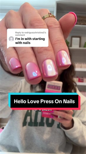 Replying to @rodriguezchristine5 Hello Love press on nails are the highest quality, longest lasting, strongest, most durable press on nails that you’re going to find! They last up to two weeks and are designed to fit average, petite and wide nail beds, all at an affordable price! Our press on nails come in a variety of finishes, colors and lengths. If you’re a first time shopper, make sure that you pick up our nail dehydrator nail stickers bundle to use with the glue to get a no pop offs, no dam
