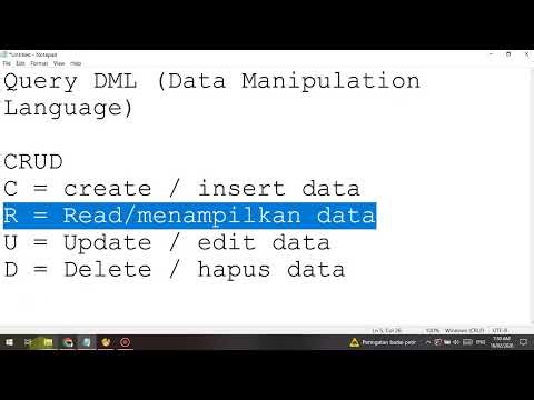 Pengenalan Query DML