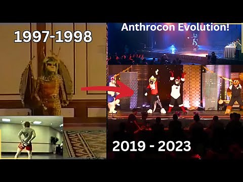 Furry conventions | Anthrocon Evolution 1997 - 2023