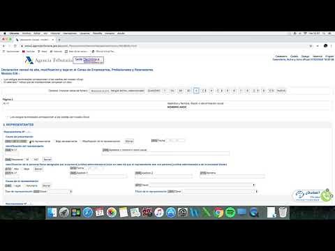 Solicitud NIF provisional