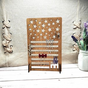 Earring Holder | Jewelry Holder | Earring Rack | Jewelry Display | Earring Organizer - Etsy