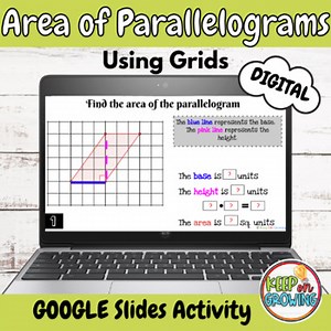 Area of Parallelograms Using Grids