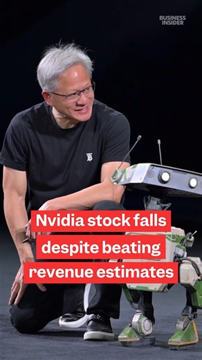 #Nvidia stock falls 3% after #earnings report signals weaker sales | Business Insider