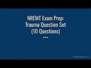 🩸 NREMT Exam Prep: Trauma (10 Questions)