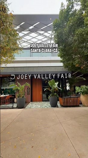 JOEY Valley Fair Santa Clara | Restaurant to Try #joey #food #foodie