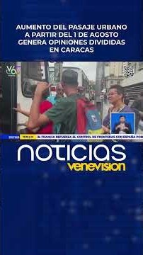 Reacciones encontradas ante el aumento del pasaje urbano a partir del 1° de agosto