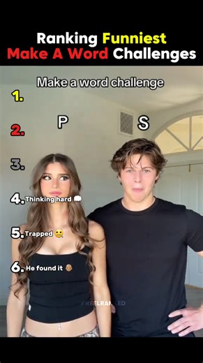 Ranking Funniest Make A Word Challenges 😭