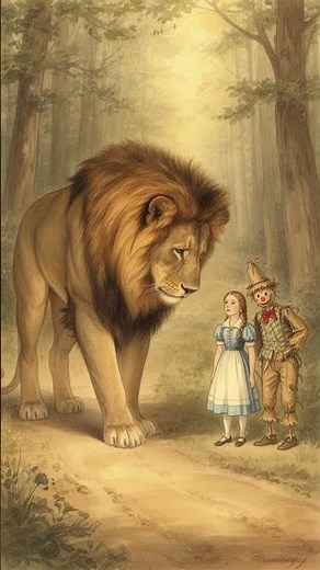 🌪️ 🦁 Shorts Teaser | The Cowardly Lion | The Wonderful Wizard of Oz | Chapter 6 ✨