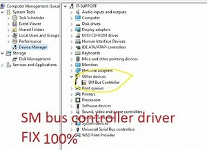sm bus controller driver problem FIX in windows 10 100%WORK